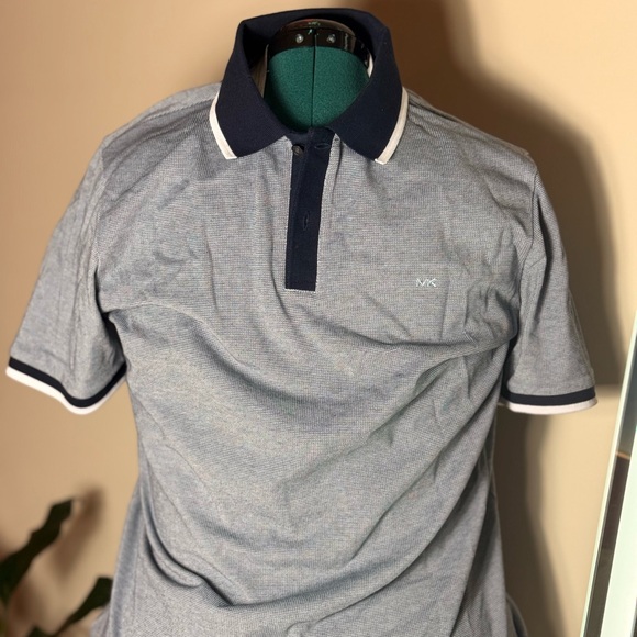 Michael Kors Other - Michael Kors Navy and Gray Polo Shirt